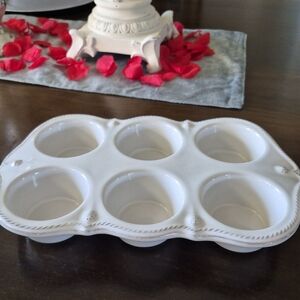 Juliska Cream Ceramic Holder